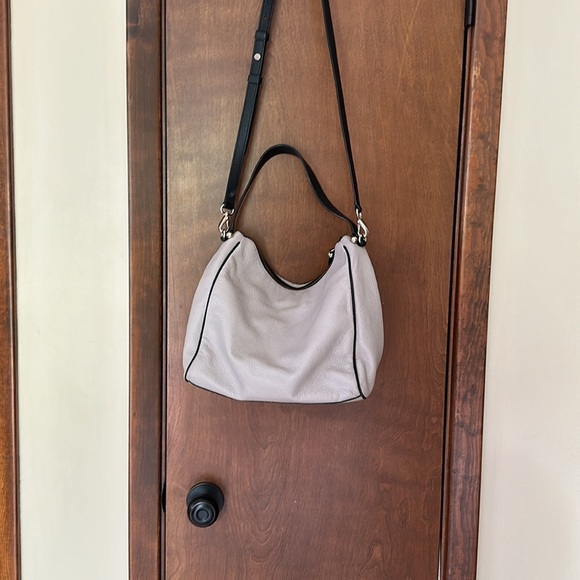 kate spade cross body grey and black purse - Picture 4 of 9